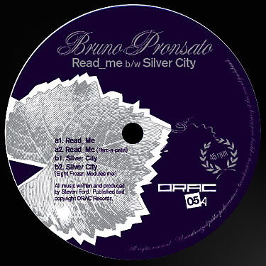 Bruno Pronsato - Read Me / Silver City (12'') (Very Good Plus (VG+)) - 1682942374