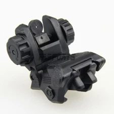 Tactical Polymer Flip Up Rear Sight Durable & Lighter
