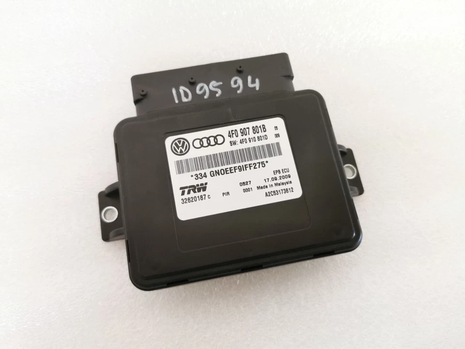 Audi A6 4F C6 Steuergerät Modul Parkbremse Handbremse module 4F0907801B - Image 3 of 4