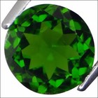 1.14 Ct Natural Chrome Diopside Gemstone Deep Green Color Round Cut — photo 4