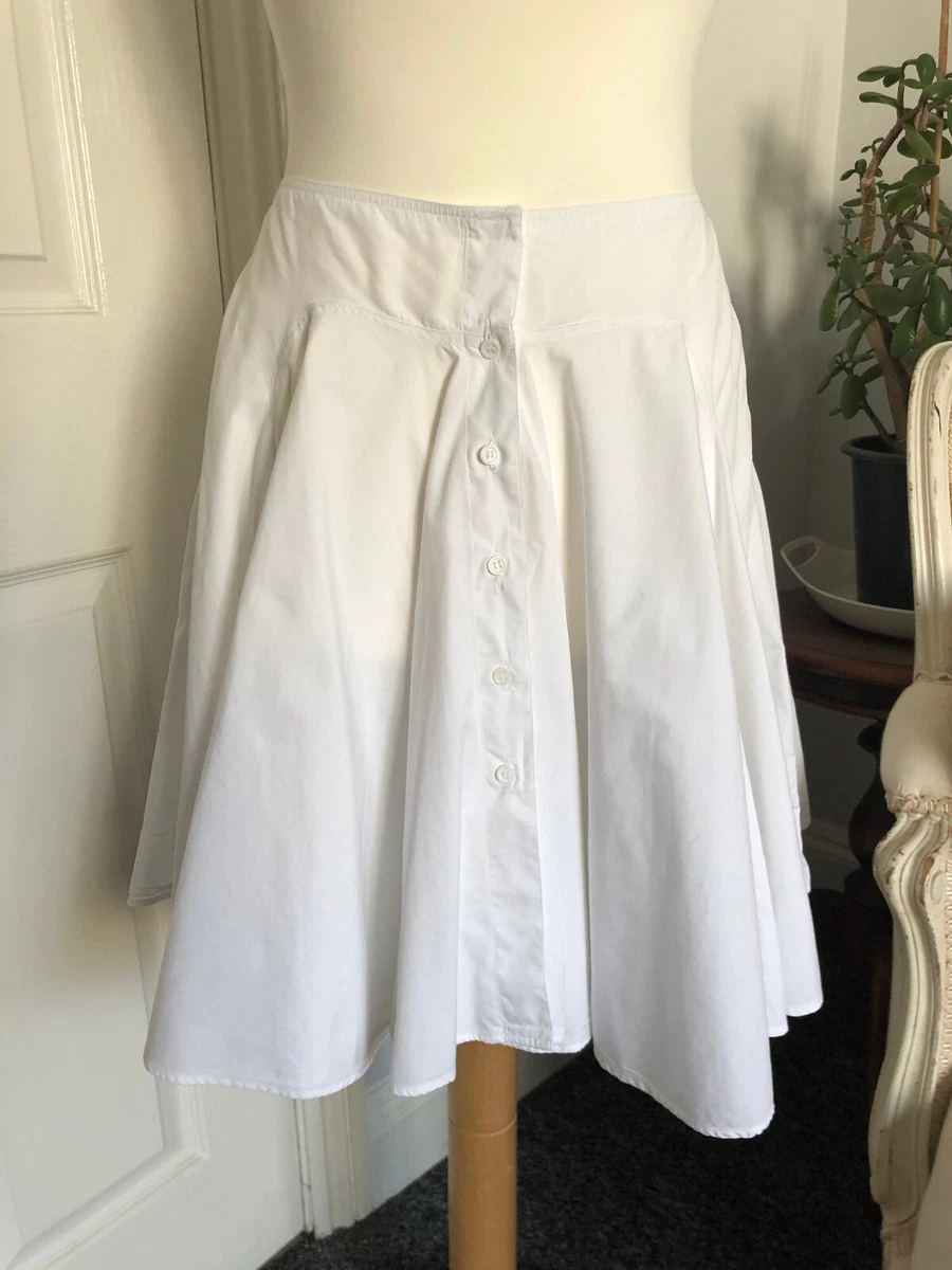 Cotton top skater skirt