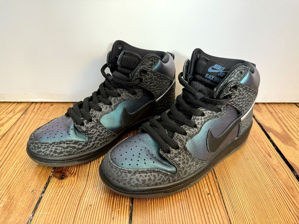 RARE Nike SB Dunk High Black Sheep Hornet Charlotte Barely RARE Nike SB Dunk High Black Sheep Hornet Charlotte Barely
