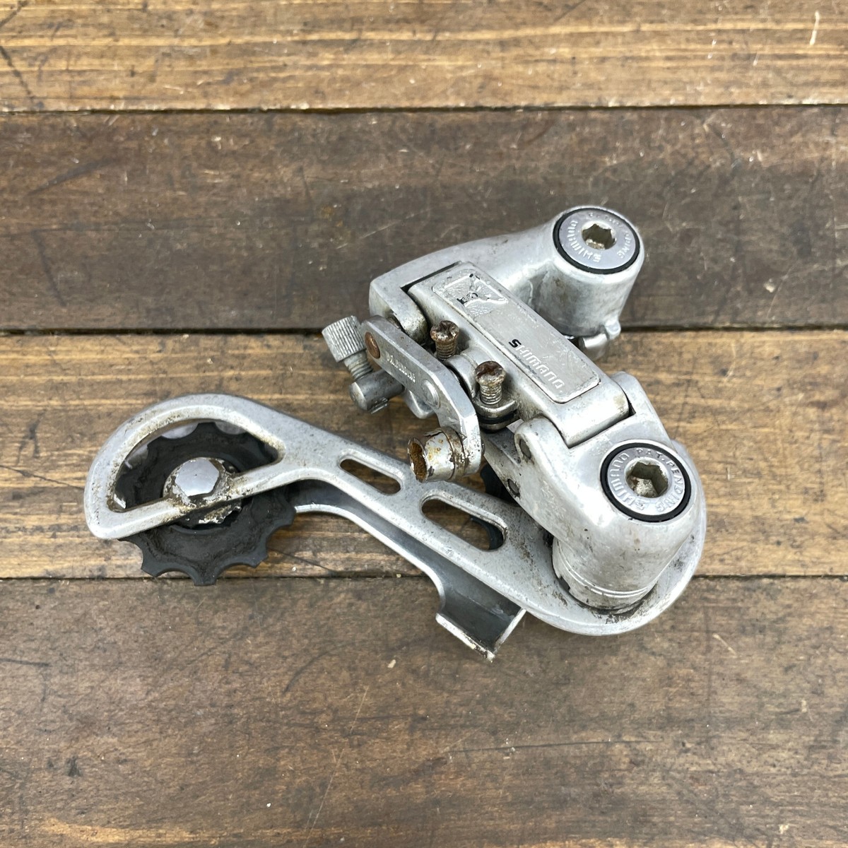 Vintage Shimano Deer Head Rear Derailleur RD-M700 Deore XT Long