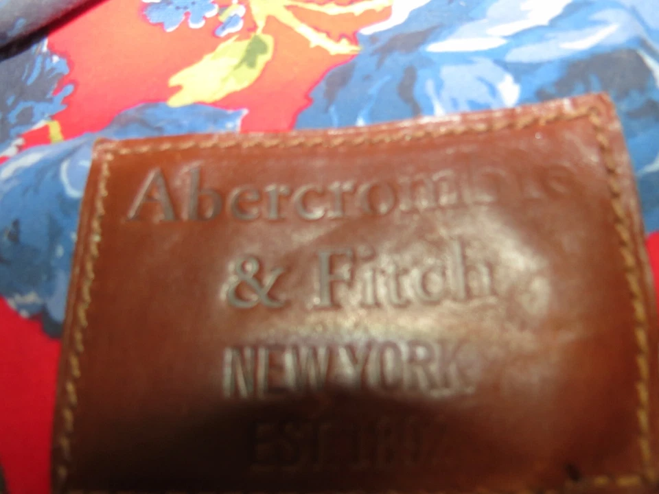 Bolso de Mano Abercrombie And Fitch Patrón Floral Trabajo Escolar 16"L x 14"T Foto 4 de 4