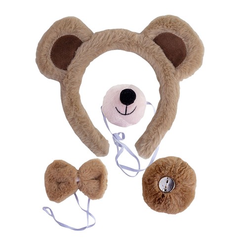 Bear Ear Headband Bear Ears Role Play Headband For Kids Girls Costume