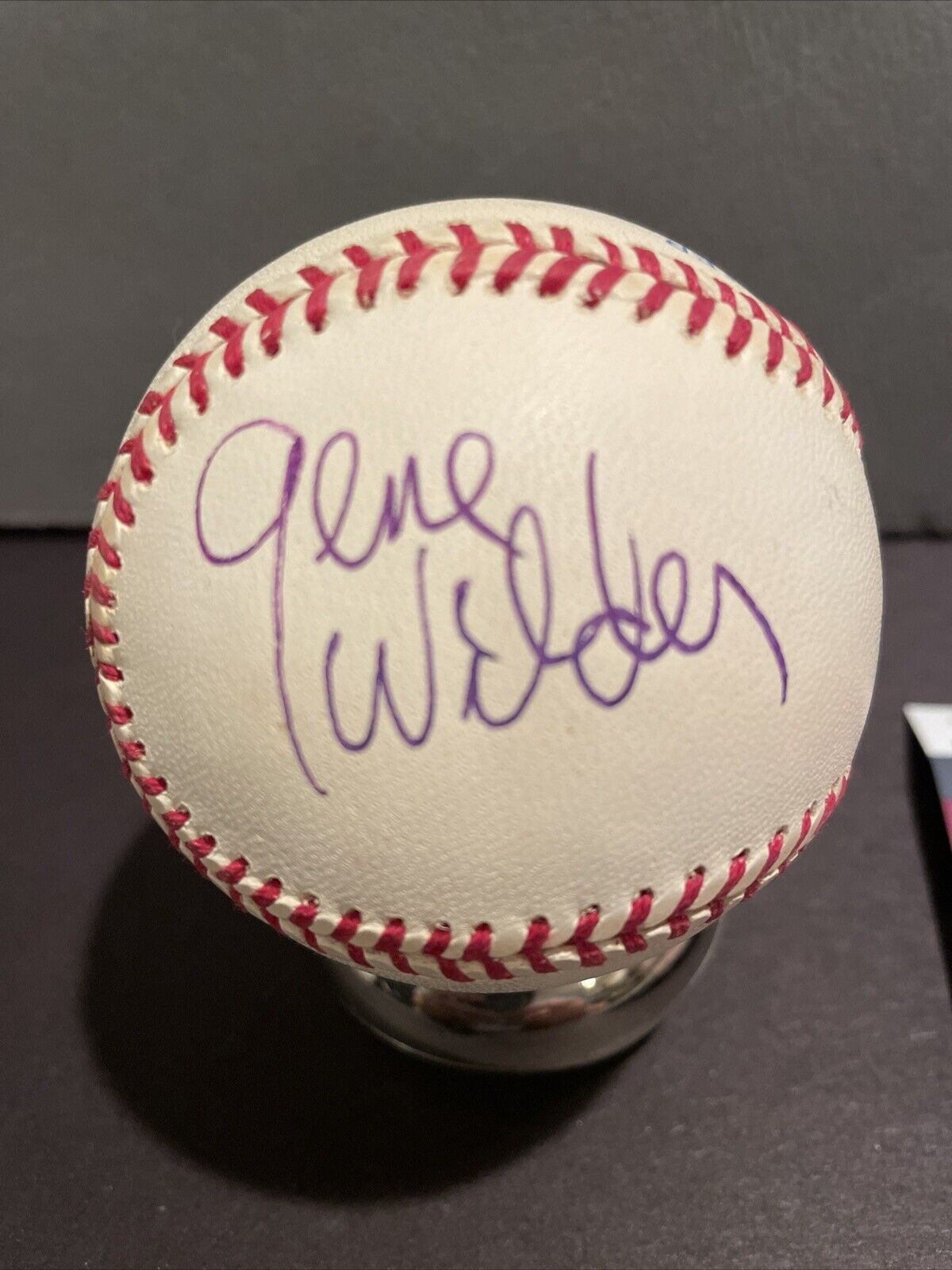 Gene Wilder Autographed Signed Baseball JSA Certified 