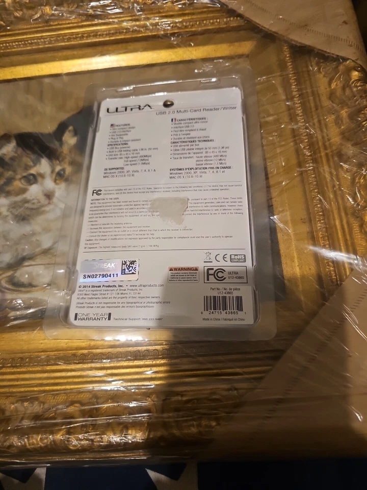 USB 2.0 Multi-Card Reader Writer SD SDHC Micro SD MS PRO DUO M2 MMC Windows MAC - Image 2 of 4