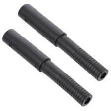 2 Pcs Golf Butt Extension Rods PP Material Spiral Shaft Stick