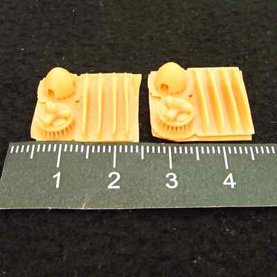 Gotha Go 244B Propellers set (3D-Printed) 1:72 (for Italeri Models Aircraft Kit)