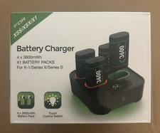 Battery Charger for XSS/XSX/X1 with 4 x 1200mah Battery pack
