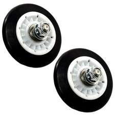 2-Pack HQRP Drum Support Roller for LG 4581EL2002A 4581EL2002C AP5688895