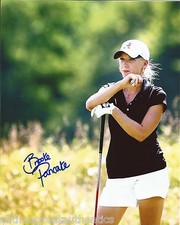 LPGA GOLFER BROOKE PANCAKE SIGNED 8X10 PHOTO C W/COA SEXY ALABAMA ROLL TIDE