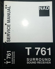 NAD T 761 Receiver Service Manual Original