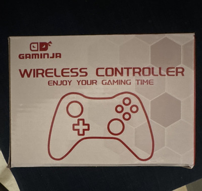 GAMINJA Wireless Controller CUH-ZCT1U White/Black/Gray Wireless Gamepad