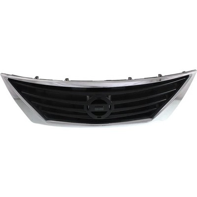 Grille Assembly 2012-2014 Nissan Versa SV Plus 1.6L 4 Cyl Direct Fit 623103BA5A