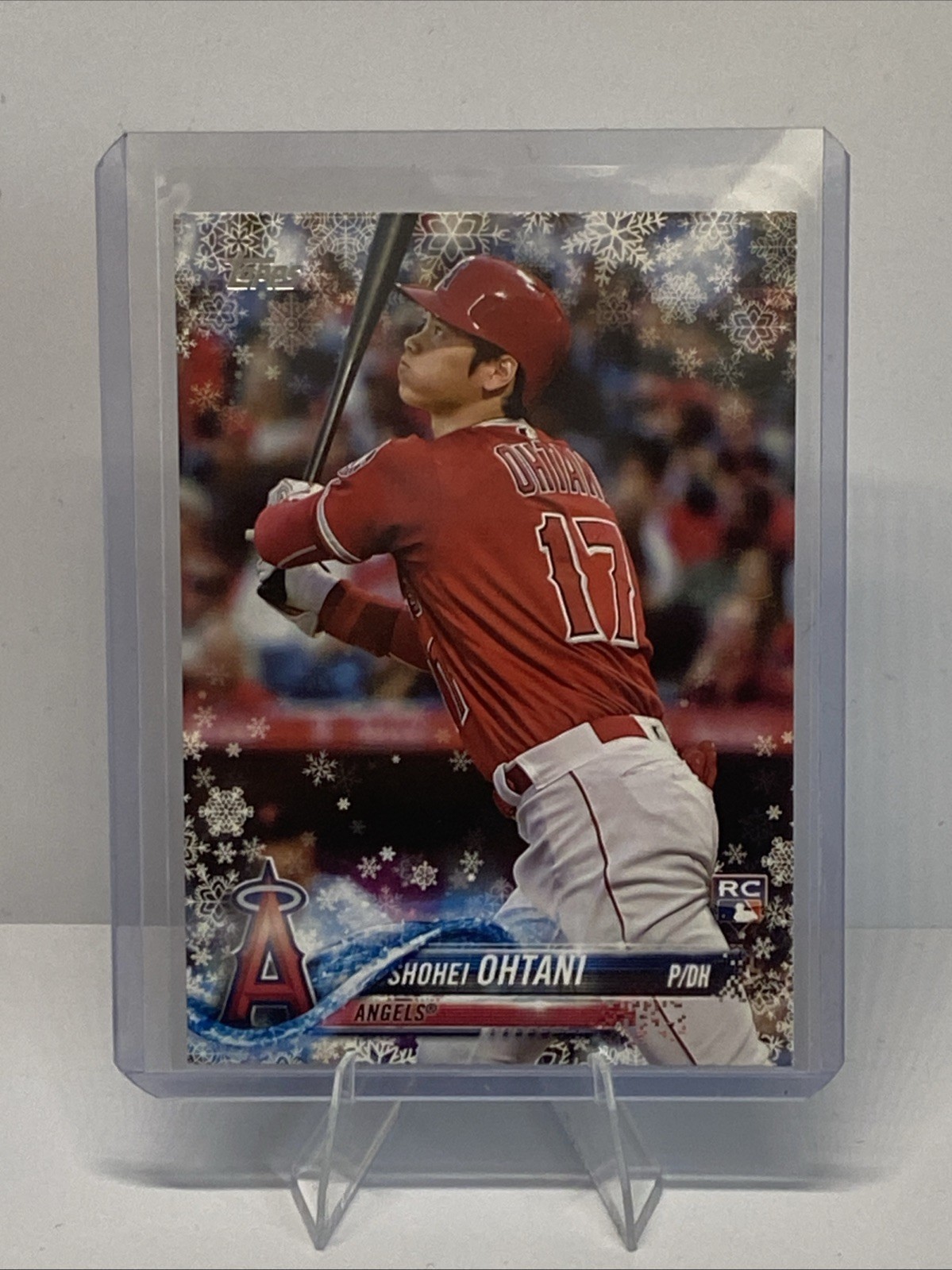 SHOHEI OHTANI 2018 (RC)Topps Holiday Mega Snowflake🔥🔥HOT🔥🔥