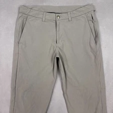 Lululemon Pants Mens 33x28 Gray Commission Slim Office Commute Work Golf Range