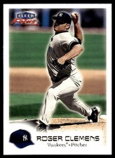 2000 Fleer Focus Roger Clemens New York Yankees #144