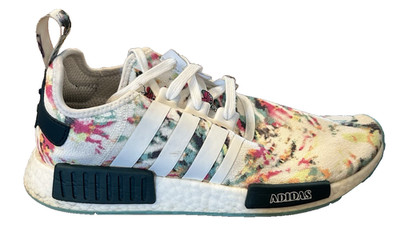 Adidas NMD_R1 Watercolor Sneakers Shoes GX5372 Men's 9.5 Tie Dye Running Casual
