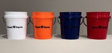 Fleet Farm Mini Bucket Set. ALL FOUR COLORS! NEW BLUE JUST RELEASED