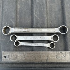 Lectrolite Double Box Wrench Set Made In USA Short VTG