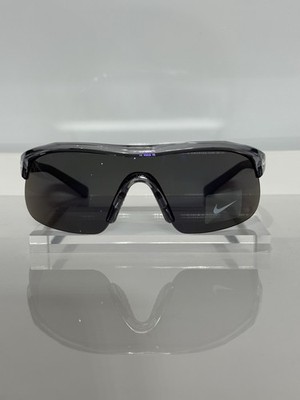 Nike Show X1 DX6520 065 Gray w. Blue Mirror Shield Semi-rimless