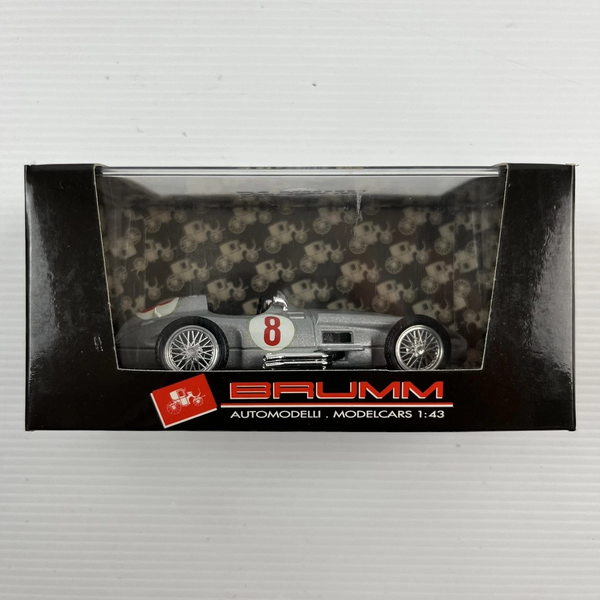 LL1281 BRUMM ORO R37 1/43 1:43 Voiture 12 Mercedes Benz HP480 W154 M163K 1939