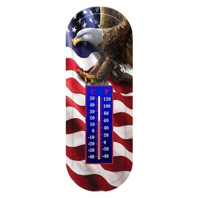 Briarwood Lane Freedom Eagle Metal Thermometer