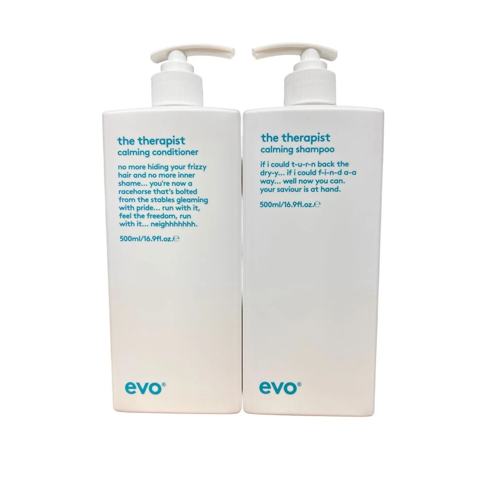 Evo The Therapist Calming Shampoo and Conditioner 16.9 oz DOU Set - Image 2 of 3