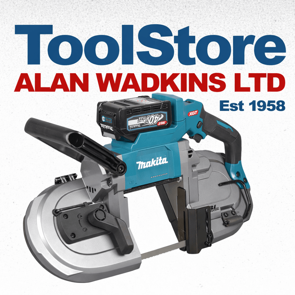 Makita PB002GD101 40v Bandsaw Cordless 127mm Portable Bandsaw 1 x 2.5ah Battery