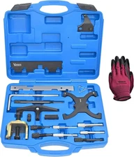 Engine Camshaft Timing Tool Kit, Flywheel Locking Tools Ford Fiesta Focus Volvo