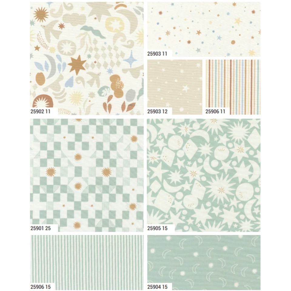 To the Moon & Back Layer Cake by Paper + Cloth for Moda Fabrics - Image 2 of 3