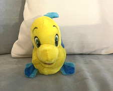 Disney's World Flounder 7  Plush from the Little Mermaid