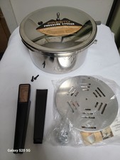 Olla a presión de acero inoxidable vintage PRESTO C401B con jiggler 4 cuartos nueva
