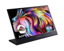 AOPEN BY ACER PORTABLE MONITOR 16PM6Q BMIUX 15.6-INCH FHD IPS MONITOR - BLACK