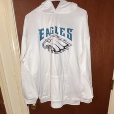 Philadelphia Eagles DeVonta Smith #6 NFL Football Sweatshirt White Teal Black