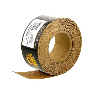 Dura-Gold Premium Gold 40 Grit PSA Longboard Sandpaper, 10 Yard 40-Grit, 
