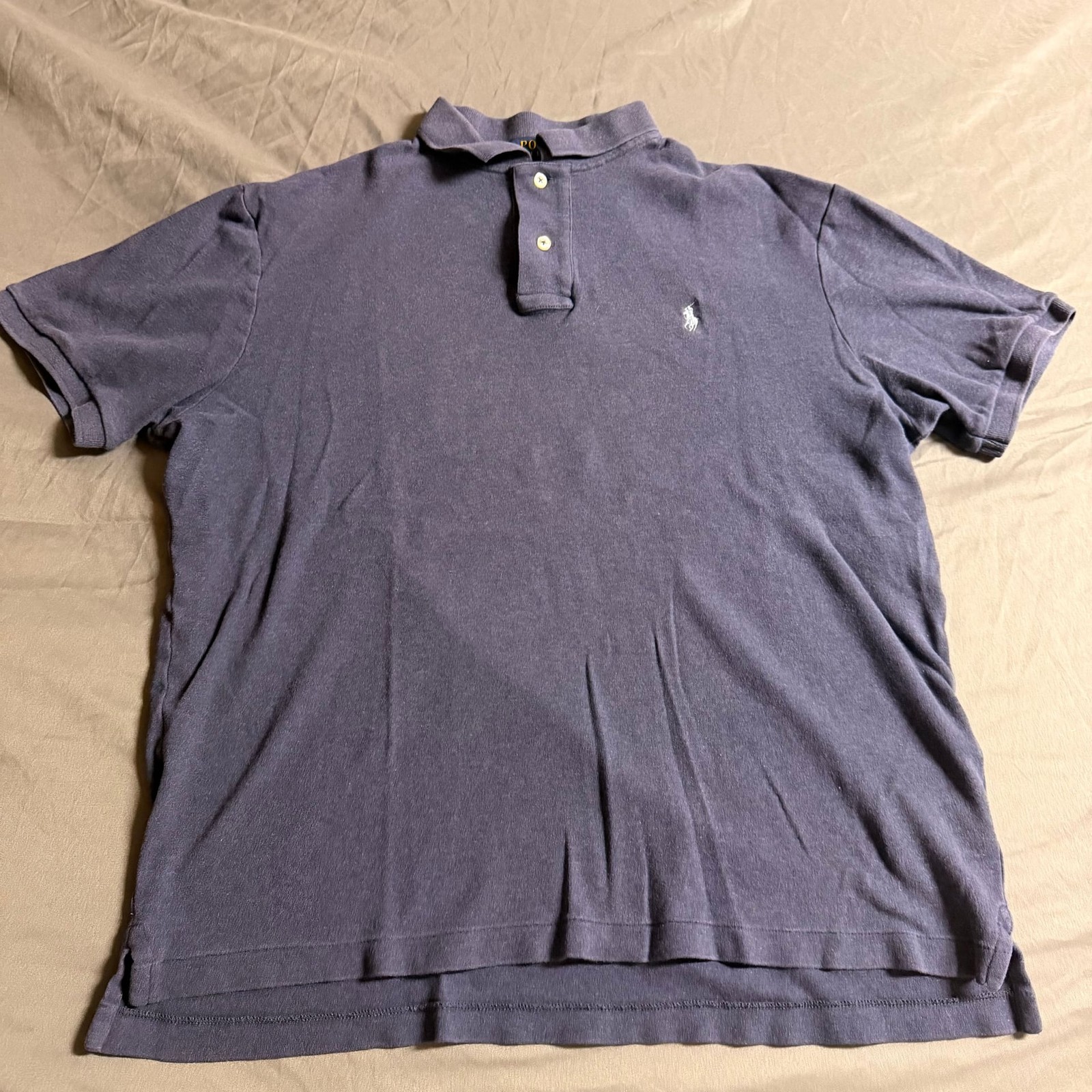 Polo Ralph Lauren Men's Classic Fit Pima Soft Touch Polo Shirt - Blue Heather