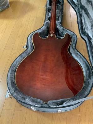 Semi-Acoustic Electric Guitar Aria Pro II TA-100 AB Titan Artist