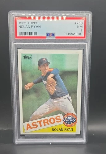 1985 Topps - Nolan Ryan #760 Psa 7