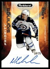 2023-24 Upper Deck Fall Expo Parkhurst Priority Signings Nikolaj Ehlers Auto