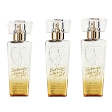 NEW VICTORIA S SECRET ANGEL GOLD FRAGRANCE BODY MIST SPRAY SPLASH 2.5 oz 3items