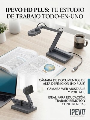 Ipevo Ziggi HD Plus High Definition USB Document Camera - CDVU-06IP
