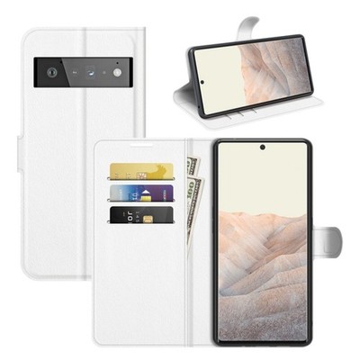 Handyhülle Schutz Case für Google Pixel 6 Pro Flip Cover Tasche Etuis Bumper