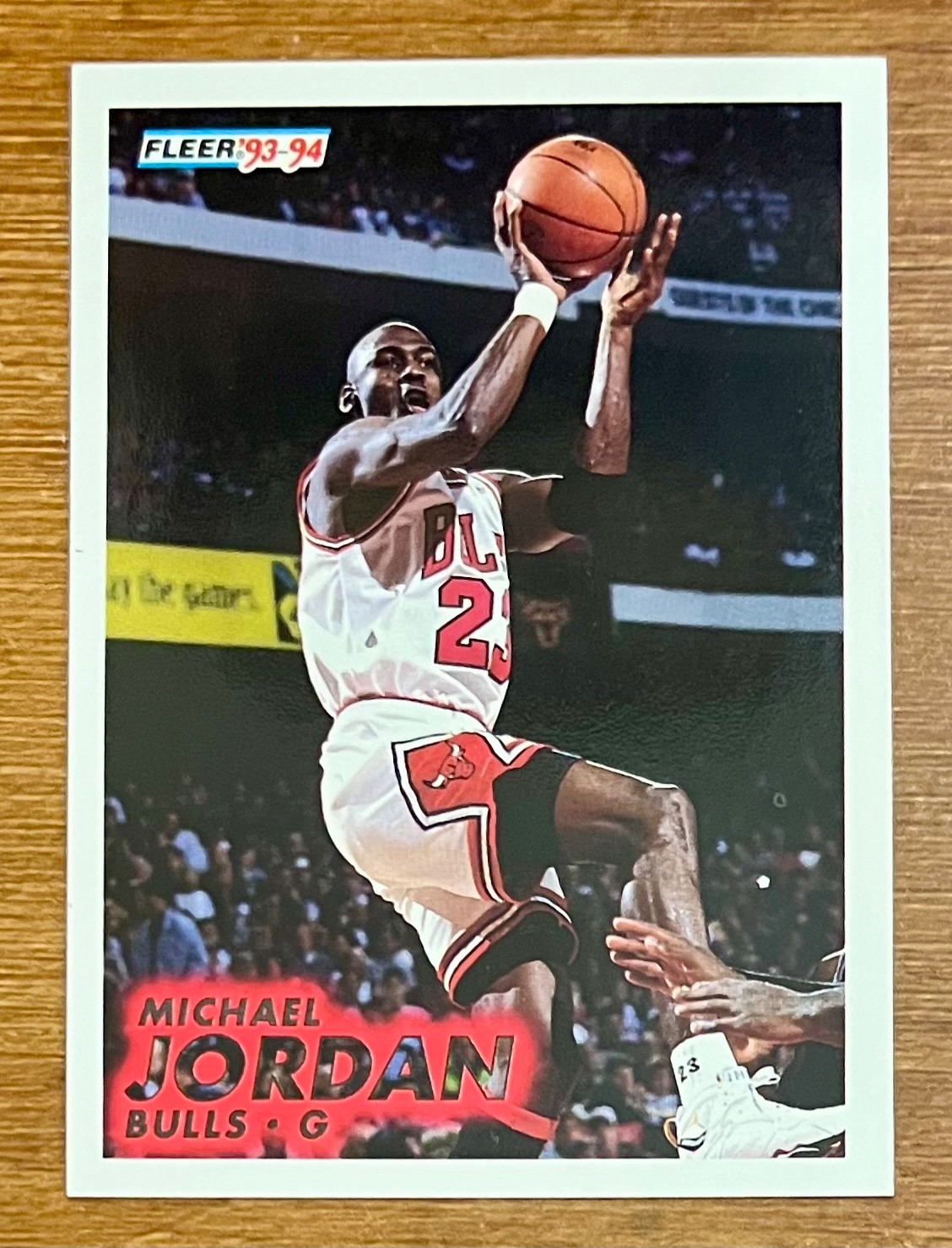 MICHAEL JORDAN 1993-94 FLEER Basketball Card #28 NBA Chicago Bulls