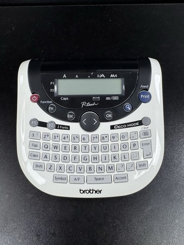 Brother P-Touch Model PT-1290 Electronic Home Office Label Maker Machine Tested