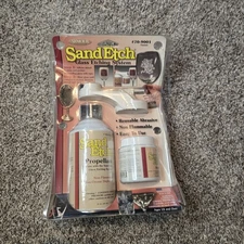 Armour Products Sand Etch Kit 70-9001 Glass Etching System NEW-2004