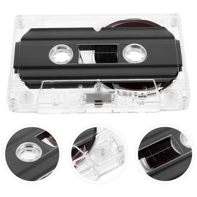 8 Pcs Empty Cassette Tape Blank Audio Cassettes for Recording Tapes
