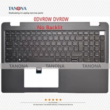 New 0DVR0W DVR0W For Dell Latitude 3540 Palmrest C Cover No Backlit Keyboard