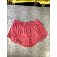 Members Mark Womens Active Shorts Pink XXL 4 Inch Inseam 4-Way Stretch NWT..